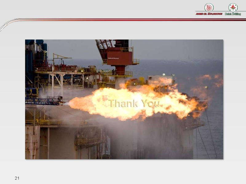 INVESTOR PRESENTATION – Delek Drilling – slide 21
