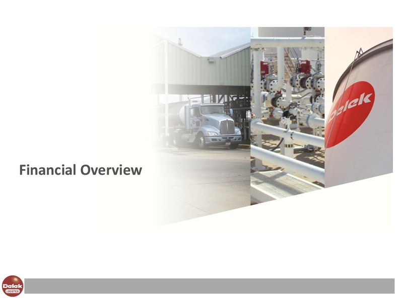 NAPTP MLP Conference – Delek Logistics Partners, LP – slide 15