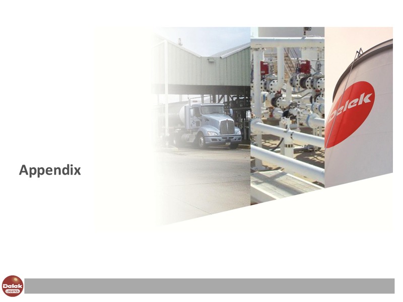 NAPTP MLP Conference – Delek Logistics Partners, LP – slide 19