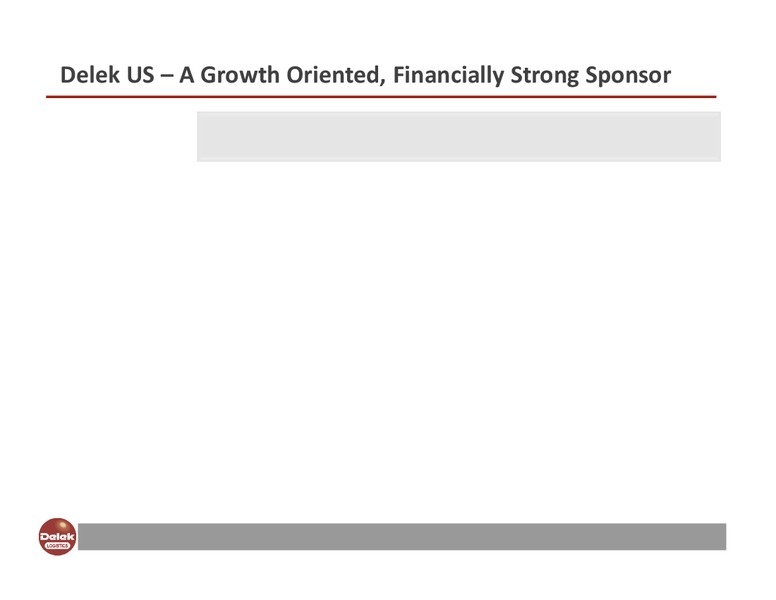 INVESTORS PRESENTATION – Delek Logistics Partners, LP – slide 3