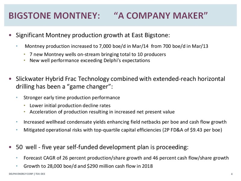 Corporate Presentation – Delphi Energy Corp. – slide 3