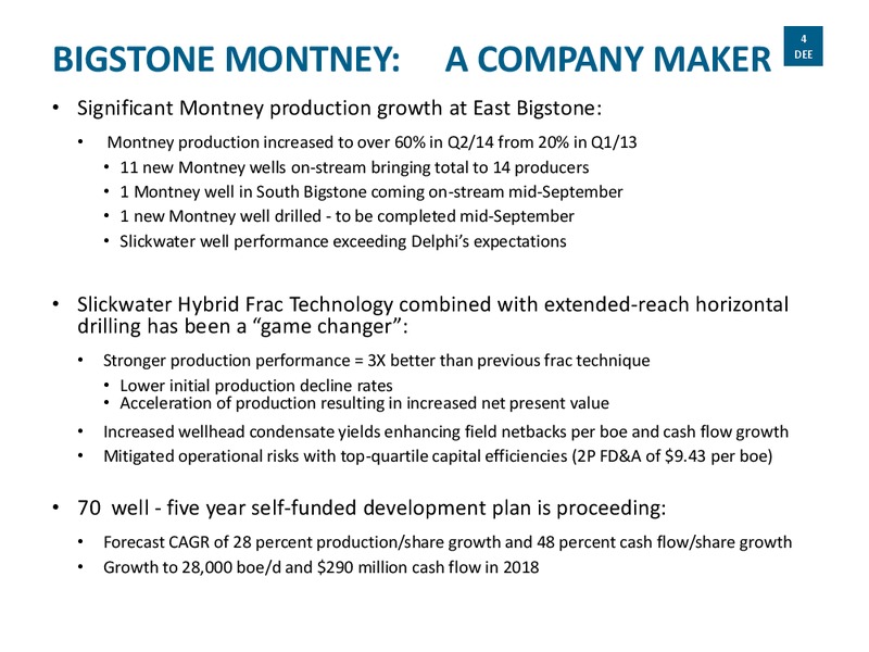 CORPORATE PRESENTATION – Delphi Energy Corp. – slide 3