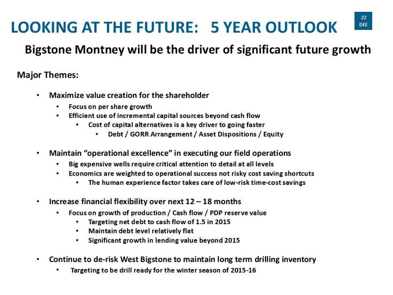 Investor Presentation – Delphi Energy Corp. – slide 21