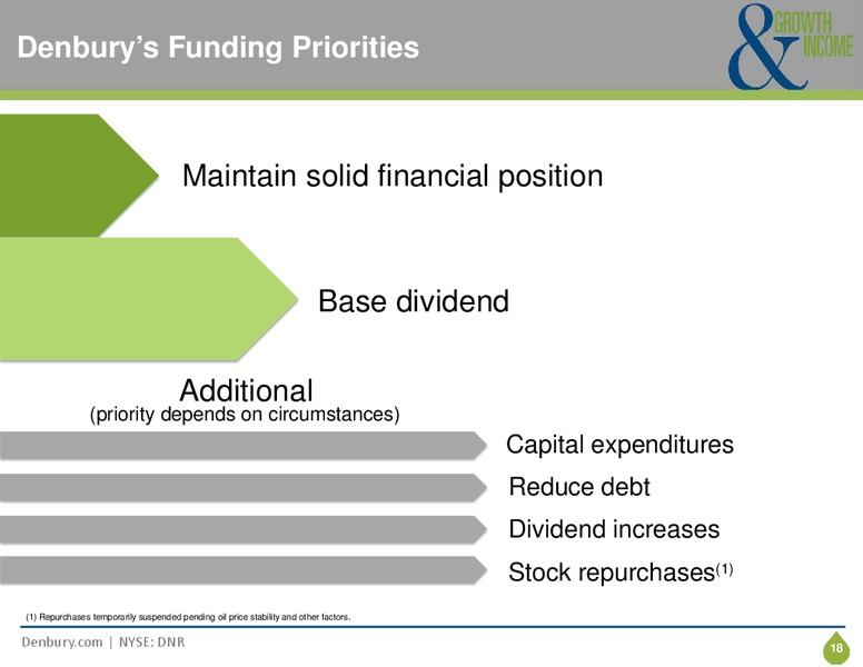 Investor Presentation – Denbury Resources Inc. – slide 17