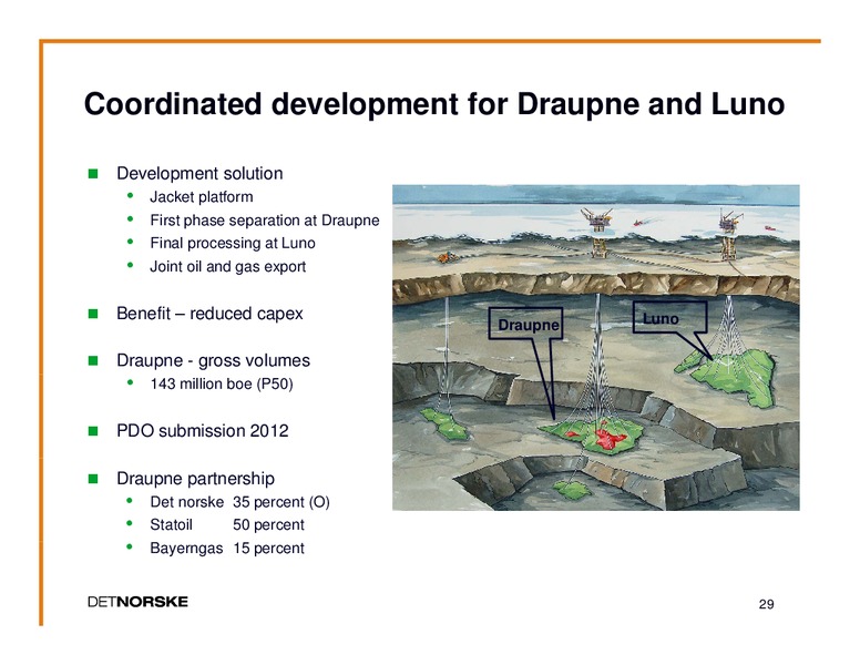 FOURTH QUARTER 2011 PRESENTATION – Det Norske – slide 28