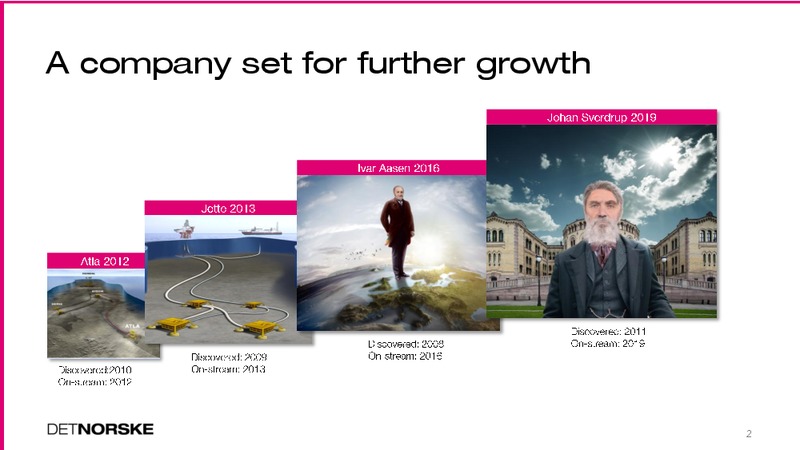 Q1 2014 CORPORATE PRESENTATION – Det Norske – slide 2