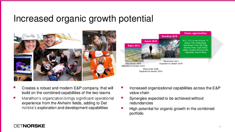 Q2 2014 EARNINGS CALL – Det Norske – slide 6