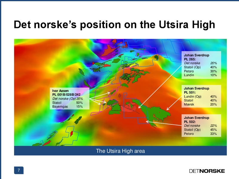 Q2 2013 EARNINGS CALL – Det Norske – slide 7
