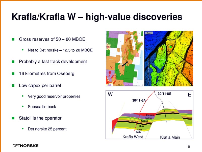 PARETO SECURITIES 18TH ANNUAL OIL AND OFFSHORE CONFERENCE – Det Norske – slide 9
