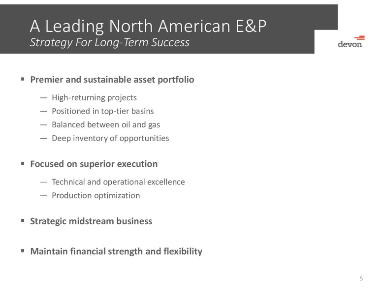 IPAA OGIS NEW YORK – Devon Energy Corp – slide 4