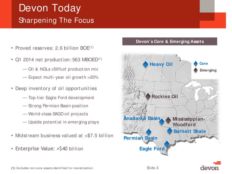 UBS Global Oil & Gas Conference – Devon Energy Corp – slide 2