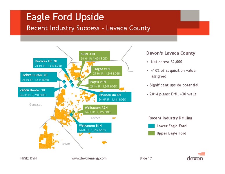 July 2014 Investor Presentation – Devon Energy Corp – slide 16
