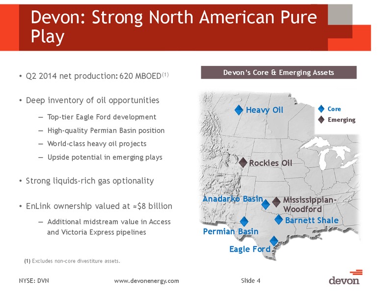 UBS Houston Bus-less Tour Conference – Devon Energy Corp – slide 3