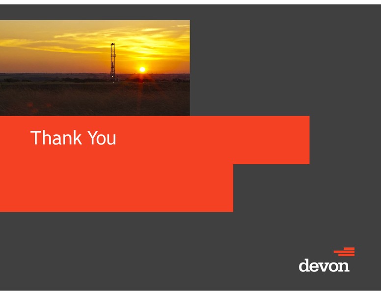 Jefferies Global Energy Conference – Devon Energy Corp – slide 26
