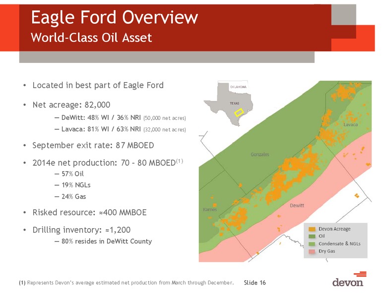 Capital One Energy Conference – Devon Energy Corp – slide 14