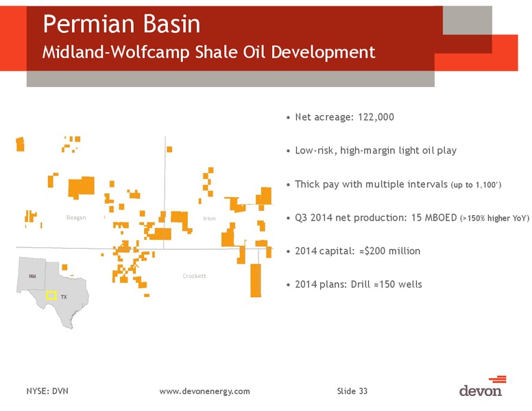 Capital One Energy Conference – Devon Energy Corp – slide 29