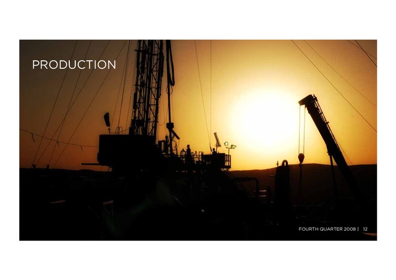 Q4 2008 EARNINGS CALL – Dno International Asa – slide 12