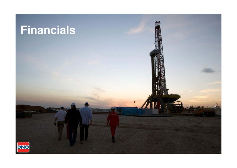 USD 200 300 MILLION SENIOR UNSECURED BOND – Dno International Asa – slide 22
