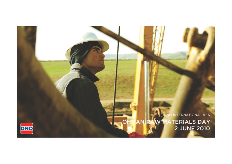 RAW MATERIALS DAY – Dno International Asa – slide 1