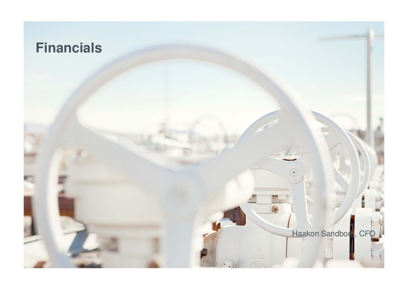 Q2 2011 PRESENTATION – Dno International Asa – slide 20