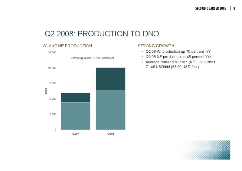 SECOND QUARTER UPDATE – Dno International Asa – slide 9