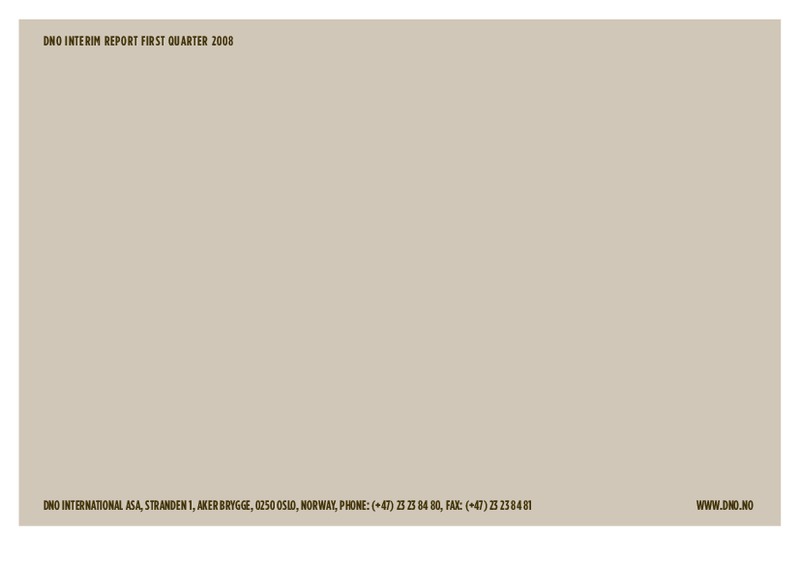 SECOND QUARTER UPDATE – Dno International Asa – slide 43