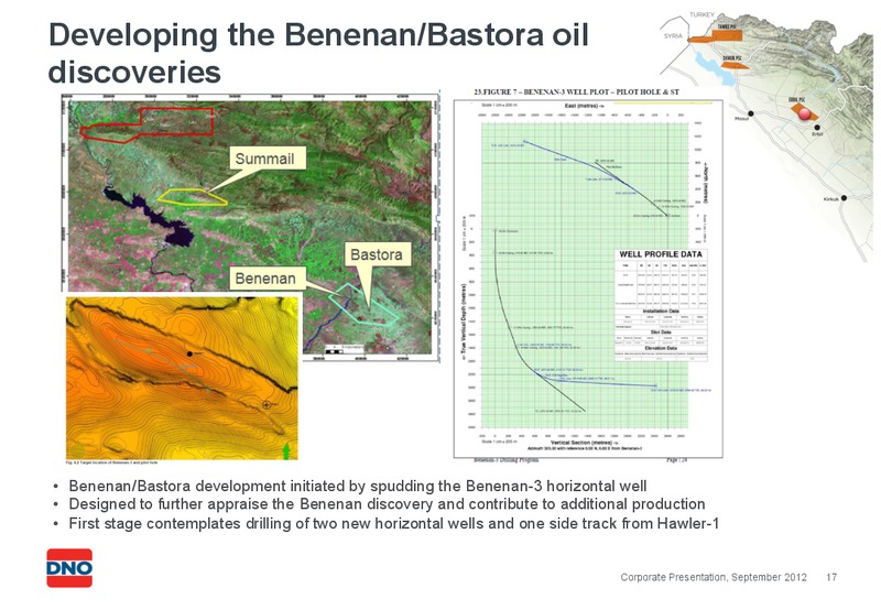 SEPTEMBER 2012 CORPORATE PRESENTATION – Dno International Asa – slide 17
