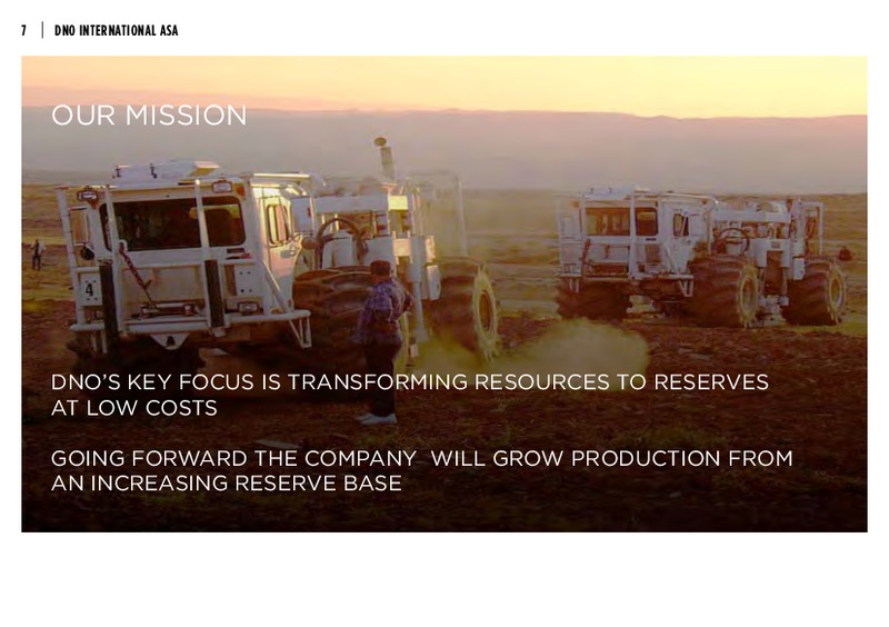 THIRD QUARTER 2008 – Dno International Asa – slide 8