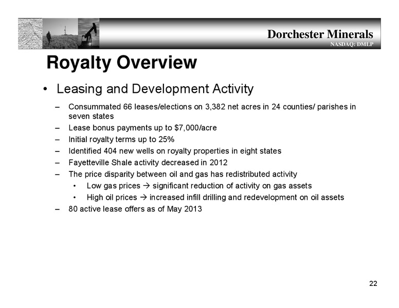 Annual Meeting – Dorchester Minerals Lp – slide 21