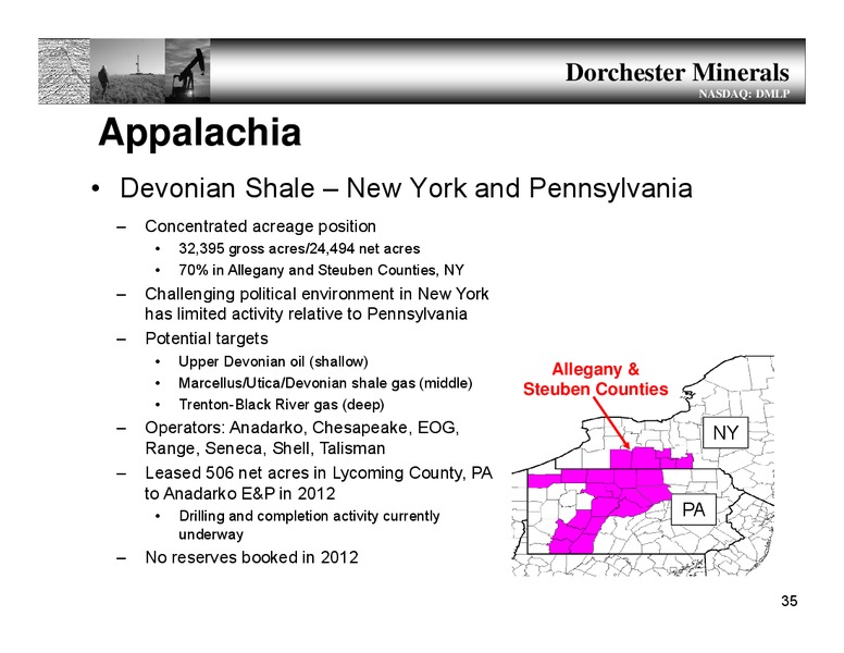 Annual Meeting – Dorchester Minerals Lp – slide 34