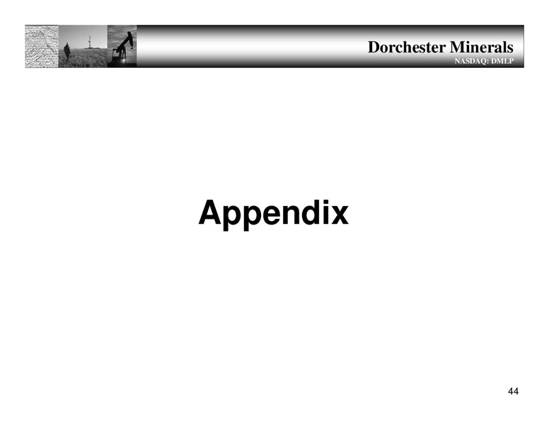 Annual Meeting – Dorchester Minerals Lp – slide 43