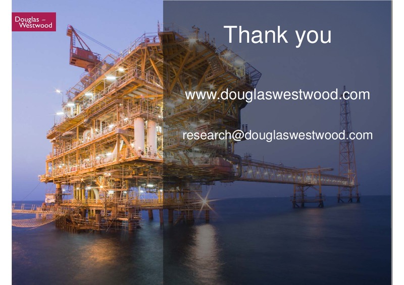 GLOBAL OFFSHORE PROSPECTS – Douglas-Westwood – slide 46
