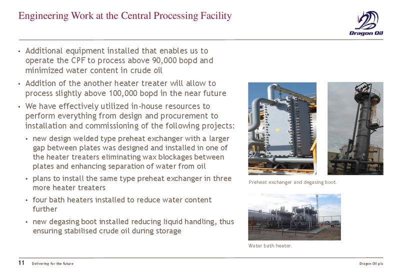 2014 FULL YEAR RESULTS – Dragon Oil Plc – slide 10
