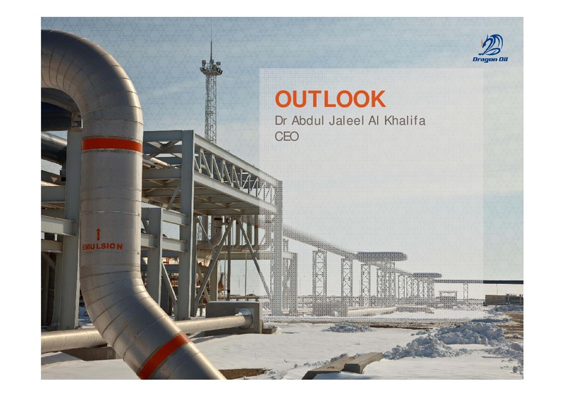 2011 FULL YEAR RESULTS – Dragon Oil Plc – slide 29