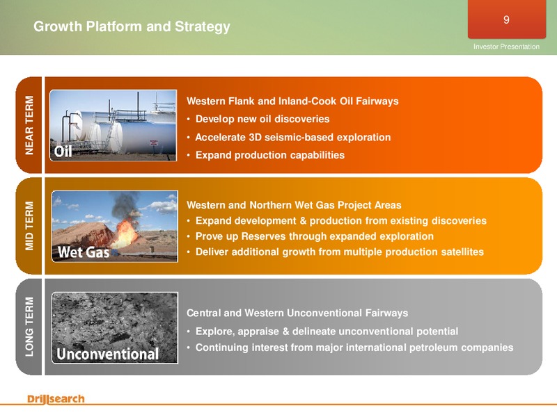 FEBRUARY 2013 INVESTOR PRESENTATION – Drillsearch Energy, Ltd. – slide 9
