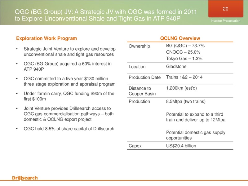 APRIL 2013 INVESTOR PRESENTATION – Drillsearch Energy, Ltd. – slide 17