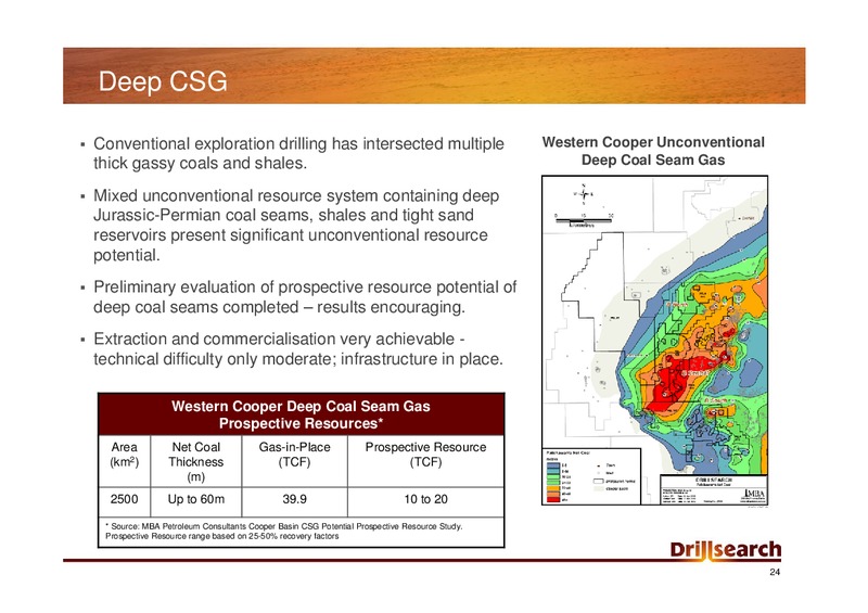 SHALE GAS BRIEFING MAY 2011 – Drillsearch Energy, Ltd. – slide 24