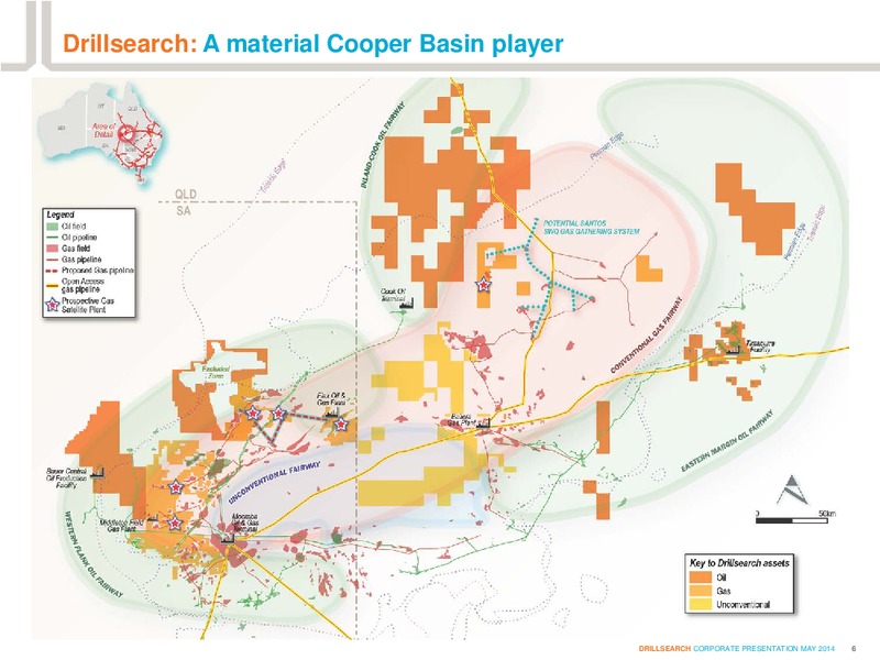 Presentation to the Macquarie Securities Conference – Drillsearch Energy, Ltd. – slide 6
