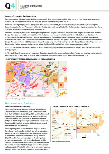 Q4 2014 REPORT – Drillsearch Energy, Ltd. – slide 8