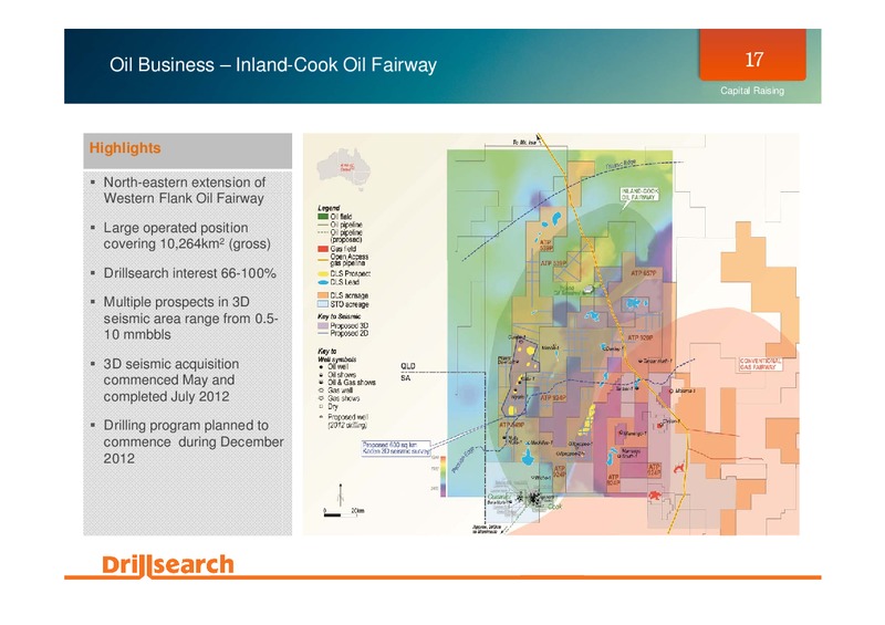 JULY 2012 INVESTOR PRESENTATION – Drillsearch Energy, Ltd. – slide 17