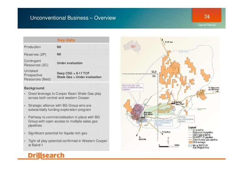 JULY 2012 INVESTOR PRESENTATION – Drillsearch Energy, Ltd. – slide 24