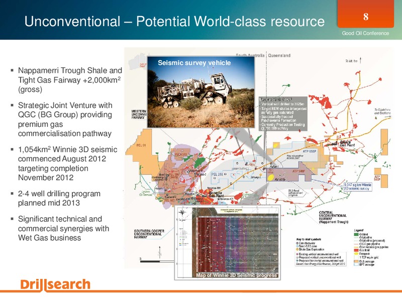 GOOD OIL CONFERENCE – Drillsearch Energy, Ltd. – slide 7
