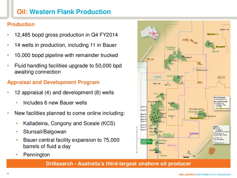 Investor Roadshow Presentation – Drillsearch Energy, Ltd. – slide 9