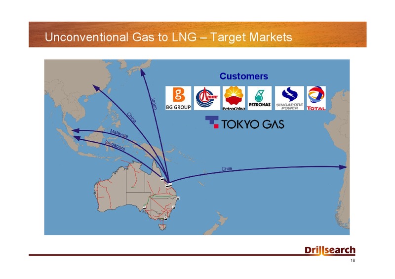 INCORPORATING SMALL SCALE GENERATION AND LNG TO IMPROVE THE PATH TO MARKET FOR UNCONVENTIONAL GASES – Drillsearch Energy, Ltd. – slide 18