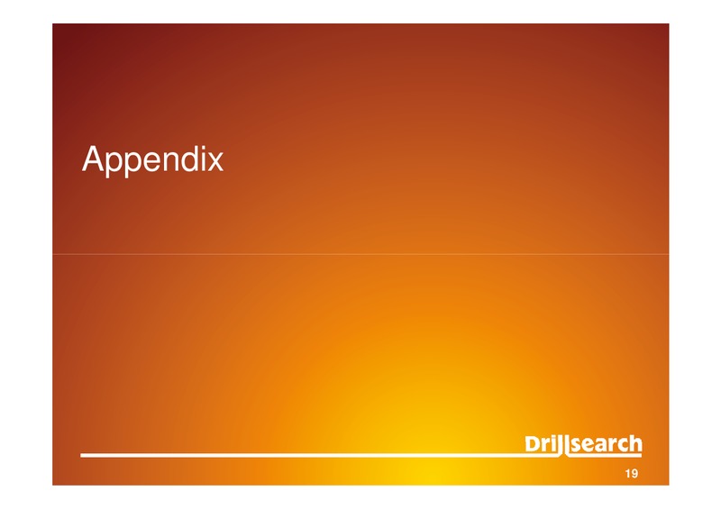 OCTOBER 2010 INVESTOR PRESENTATION – Drillsearch Energy, Ltd. – slide 18
