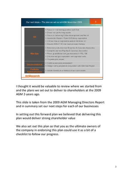 ANNUAL GENERAL MEETING – Drillsearch Energy, Ltd. – slide 3