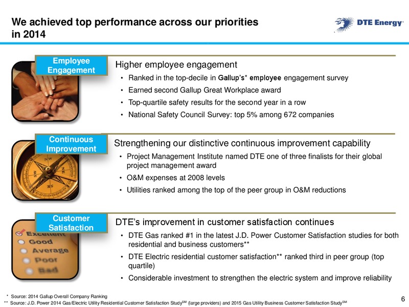 Business Update – DTE Energy Co. – slide 5