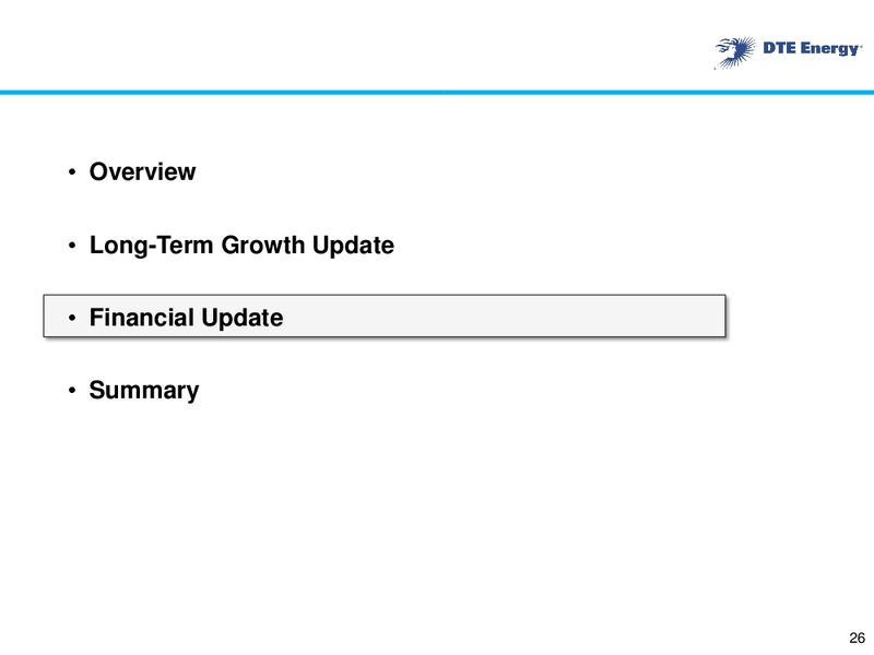 Business Update – DTE Energy Co. – slide 25