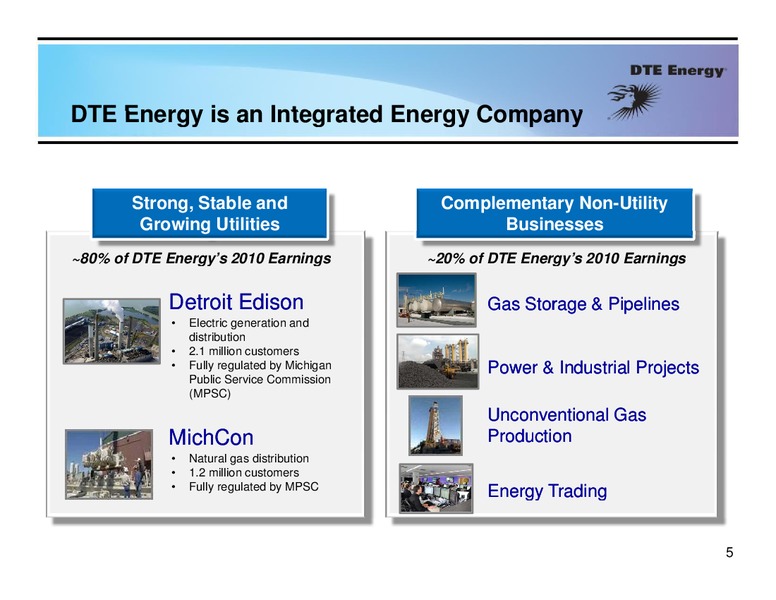 Business Update – Dte Gas and Oil Company – slide 4