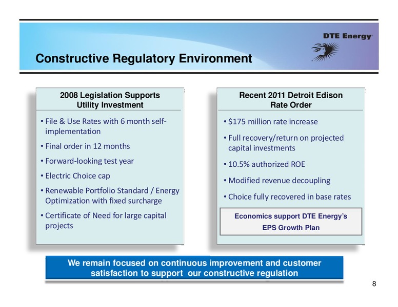 Business Update – Dte Gas and Oil Company – slide 7